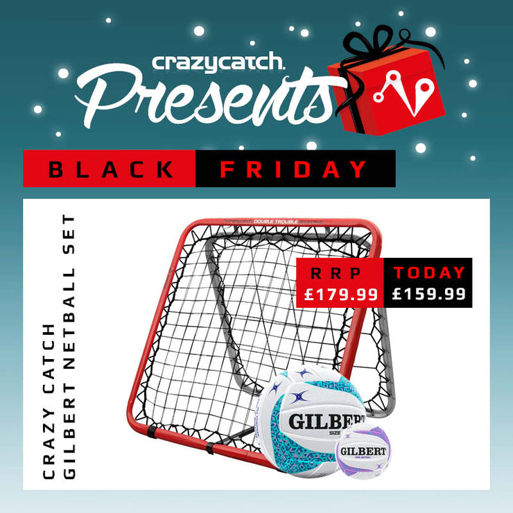 Crazy Catch X Gilbert Netball Set