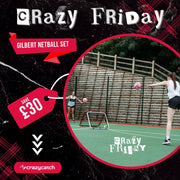 Crazy Catch X Gilbert Netball Set