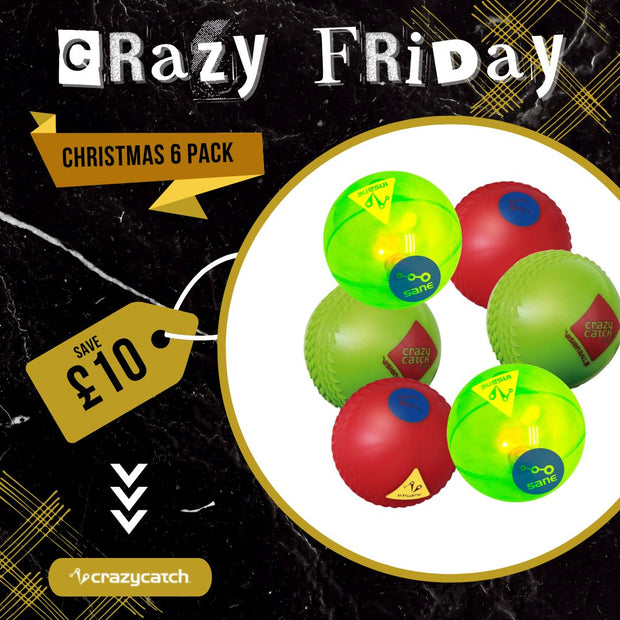 Crazy Catch CHRISTMAS Vision Ball (6 PACK)