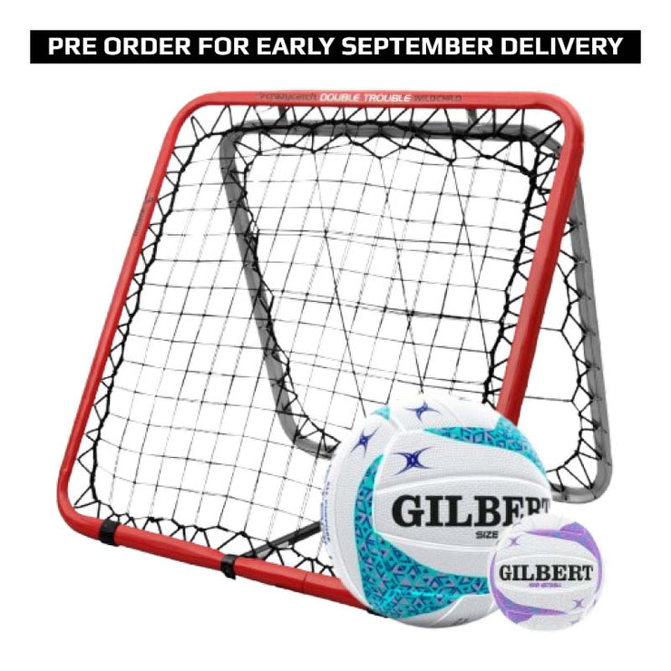 Crazy Catch X Gilbert Netball Set