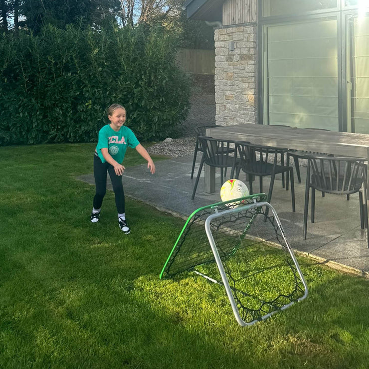 Crazy Catch Wild Child Double Trouble - Rete Da Rimbalzo Per Calcio E Sport, Doppio Lato (imprevedibile E Prevedibile), Professionale