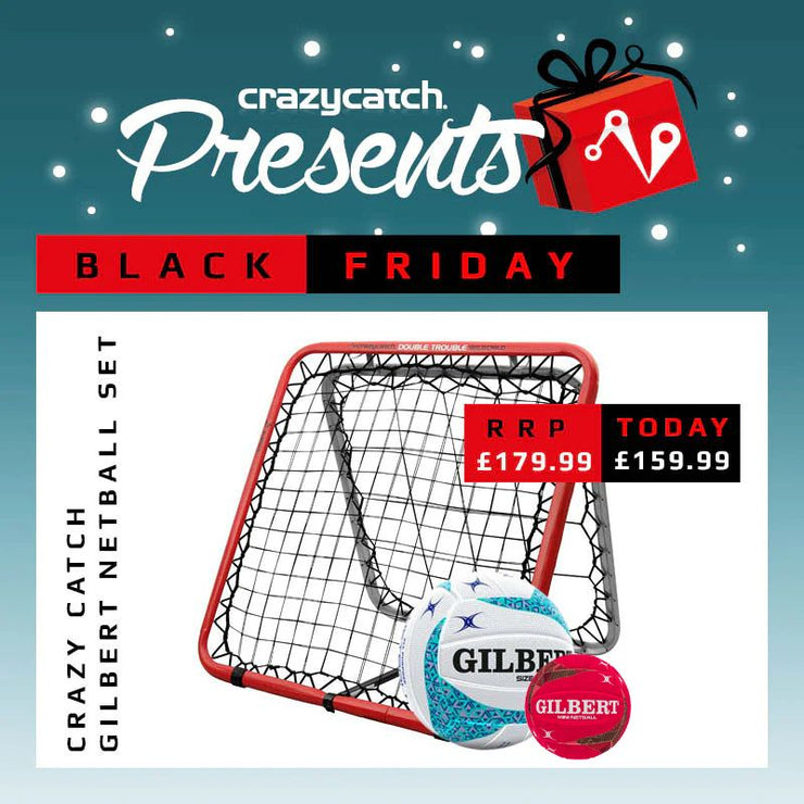 Crazy Catch X Gilbert Netball Set