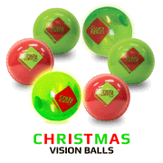 Crazy Catch CHRISTMAS Vision Ball (6 PACK)