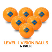 Level 1 Vision Ball (Pack of 6)